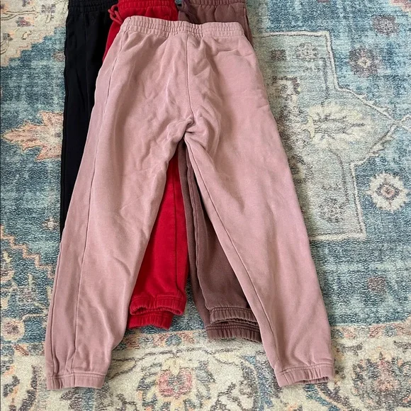 3 pairs of TNA Sweatpants (black pair-SOLD) - Picture 3 of 11